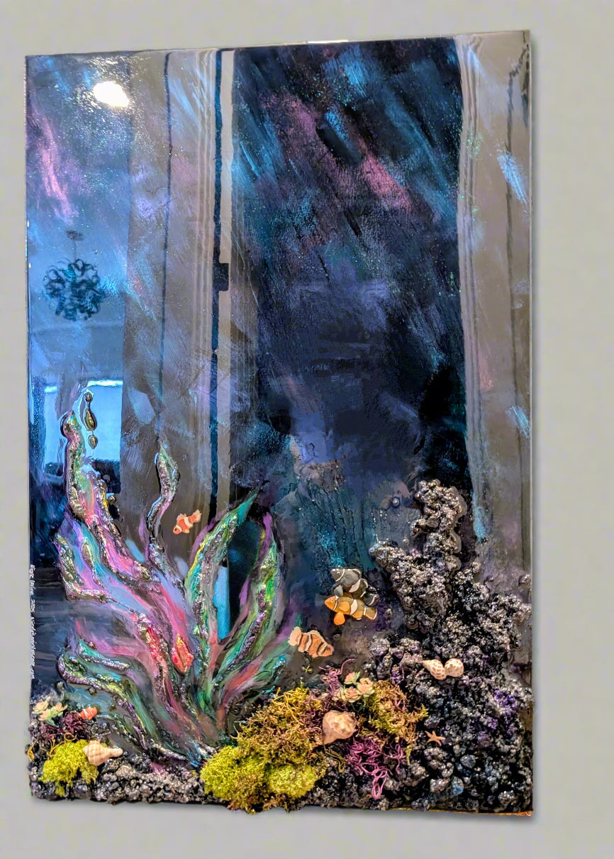 Coral wall art