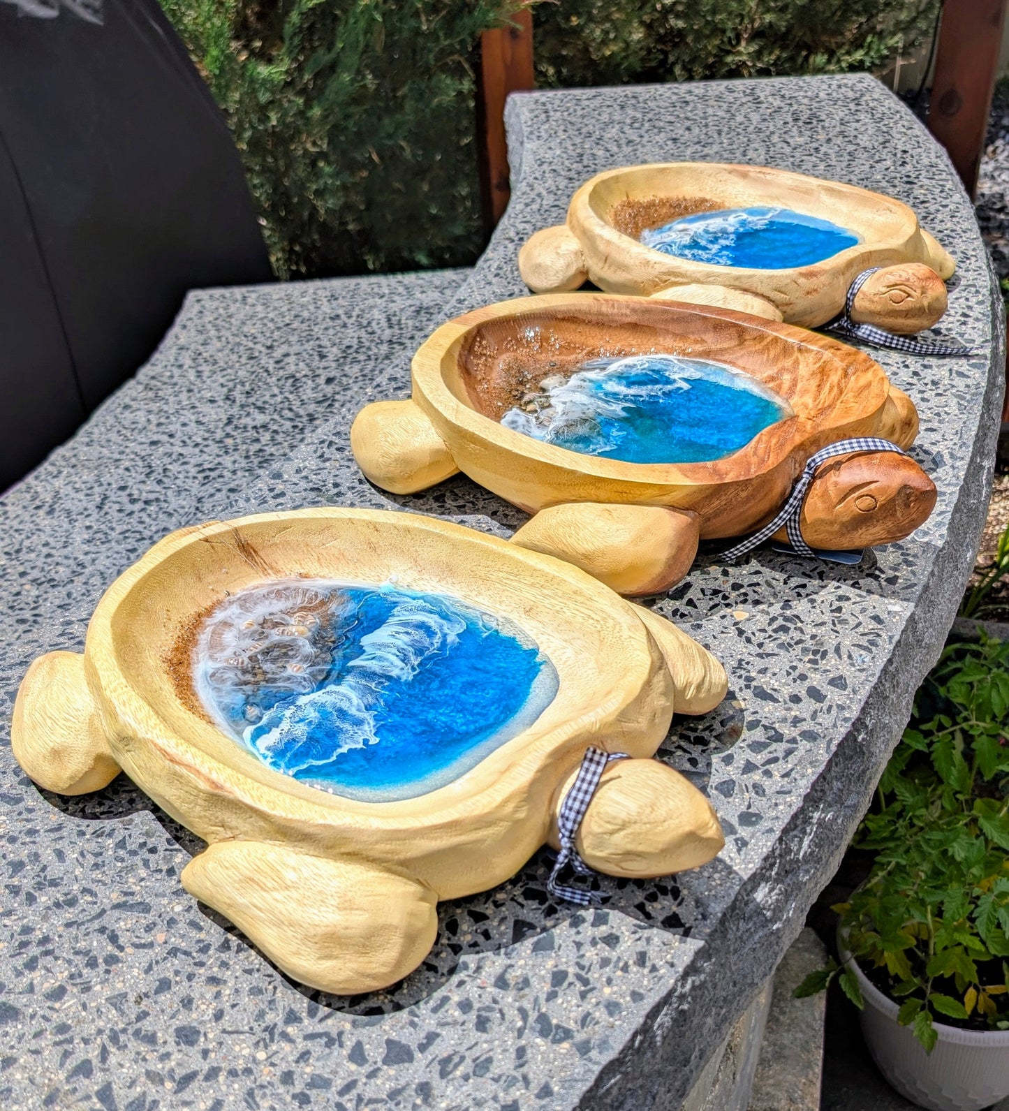 Turtle Trinket Tray Nicole's paint Escape