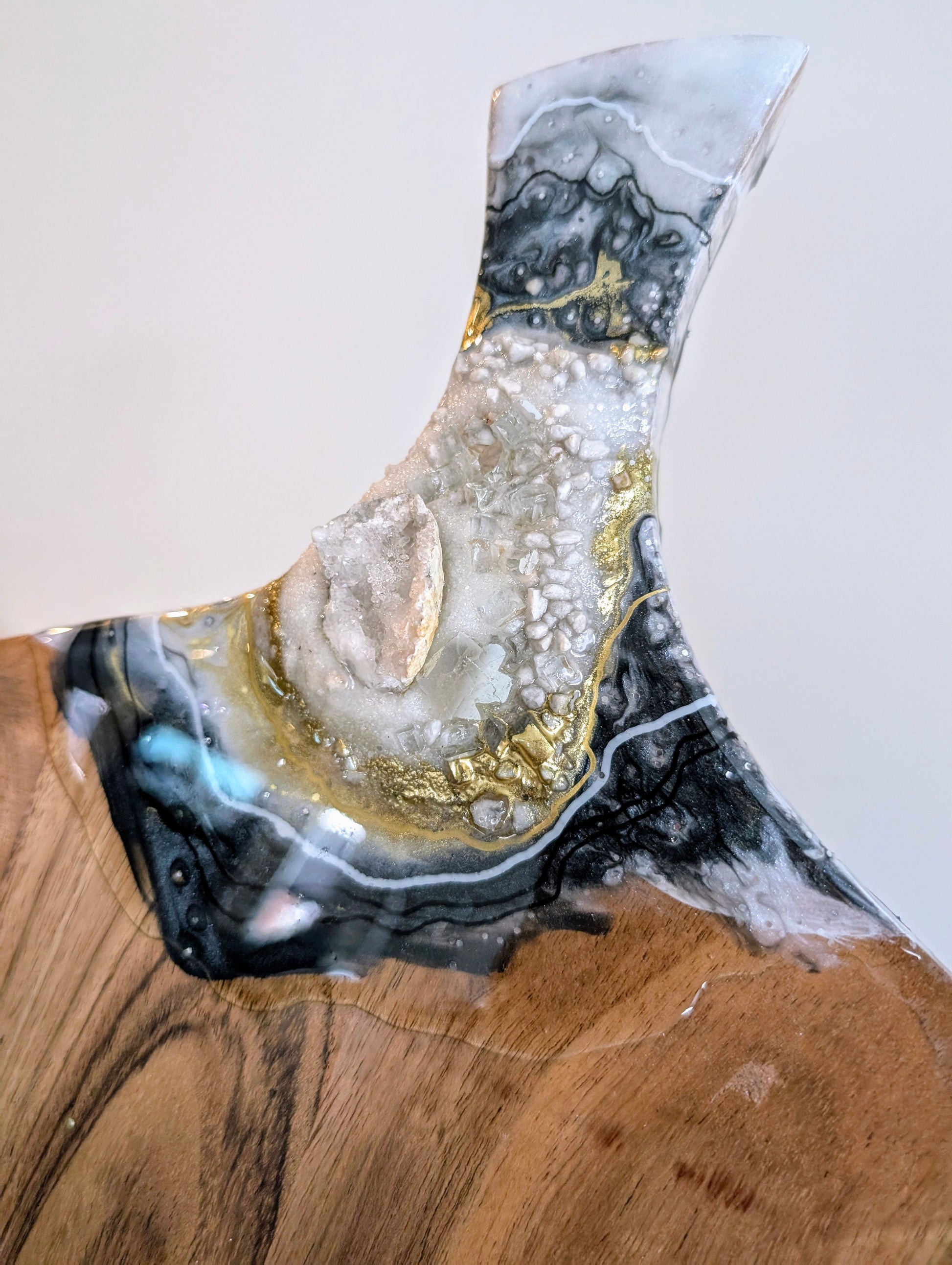 Golden Onyx Charcuterie Board Nicole's paint Escape