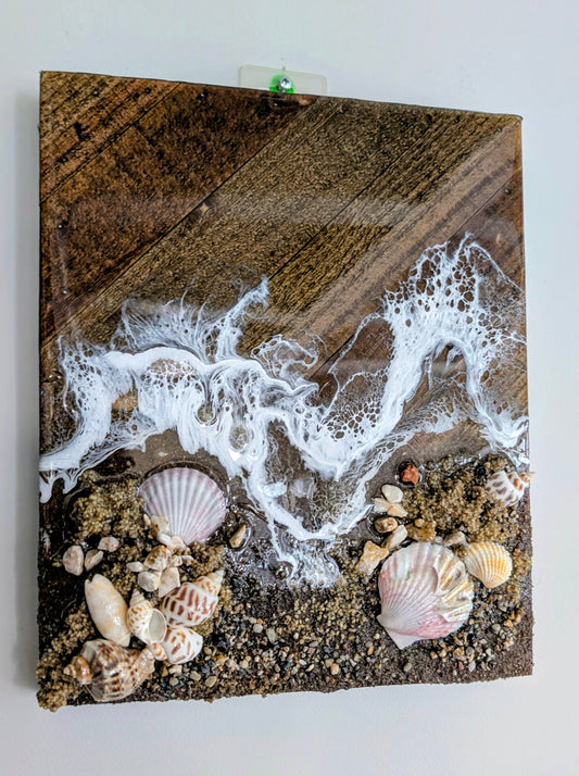 "Sandwash Shoreline" mini collection - Painting D Nicole's paint Escape
