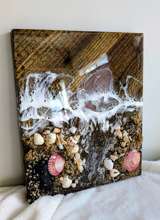 "Sandwash Shoreline" Mini collection - Painting B Nicole's paint Escape