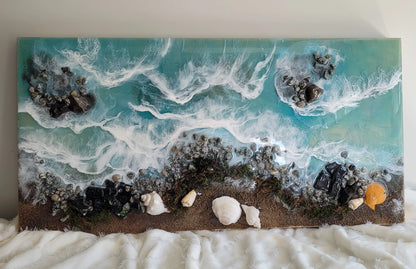 "Currents"- coastal wall art
