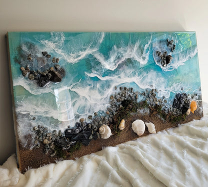 "Currents"- coastal wall art